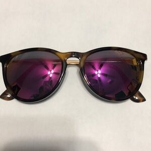 Panama Jack Tortoise Shell Sunglasses with Purple Lenses